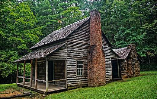 Rustic farm cabin puzzle