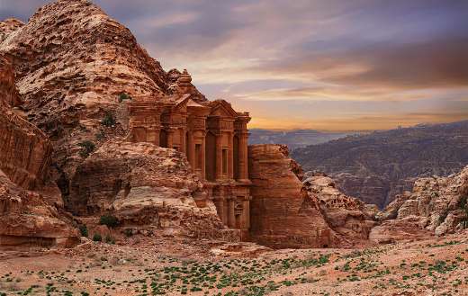 World heritage petra ad deir