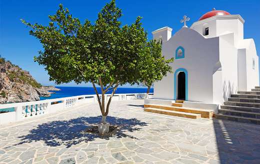 Kyra panagia Karpathos Greece