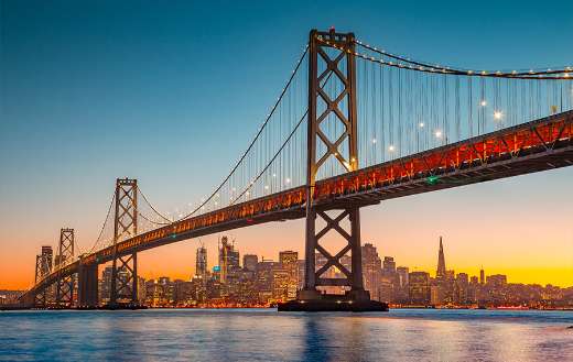 San Francisco skyline puzzle