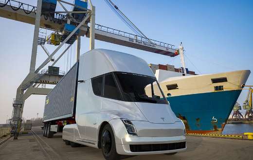 Tesla semi truck puzzle
