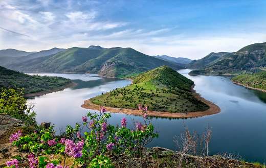 Beautiful landscape in Bulgaria