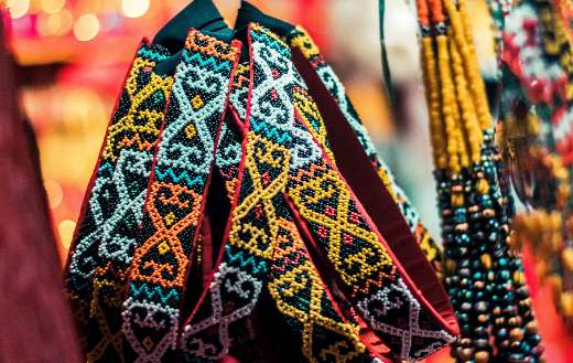 Multi colored accessories