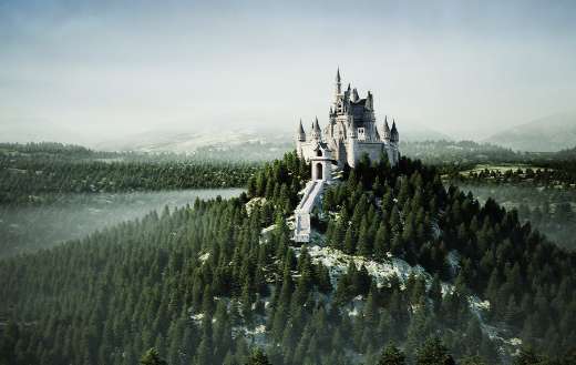 Old fairytale on the hill online