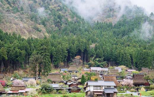 Kyoto Japan village online