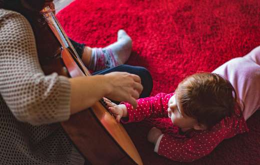 Mommy baby love puzzle