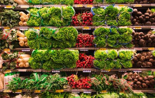 Assorted vegetable lot