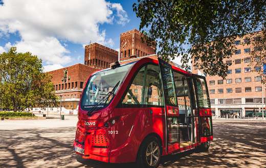 City hall Vippetangen Oslo Norway vehicle