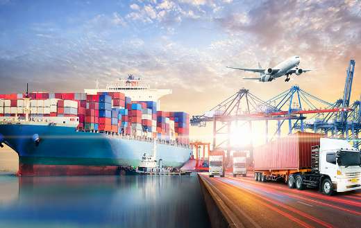 Global business logistics import export