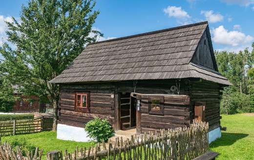 Wooden house cabin online