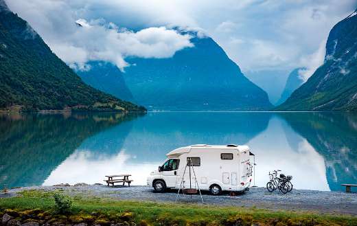 Motor home travel camper