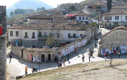 Albania Berat houses puzzle