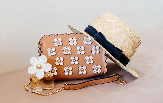 Fashion sling bag and hat