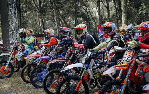 Motorcycles racing Jakarta