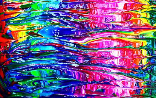 Multicolored abstract illustration online