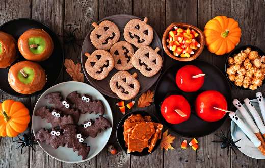 Rustic halloween treat online