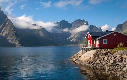 Cottages near Reine Norway