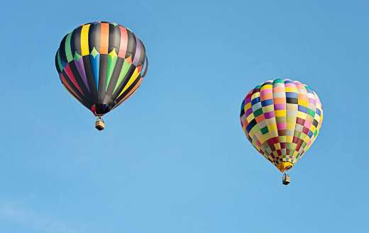 Adventure with hot air balloons