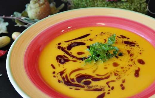 Pumpkin soup Hokkaido style