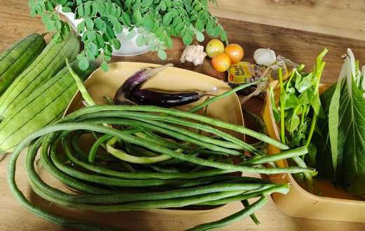 Asian vegetables puzzle