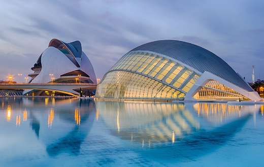 Valencia Spain Calatrava