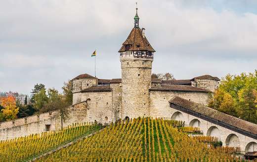 Fortress castle Schaffhausen Switzerland
