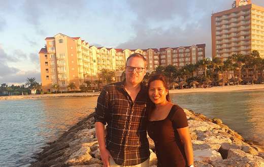 Marriage couple in love