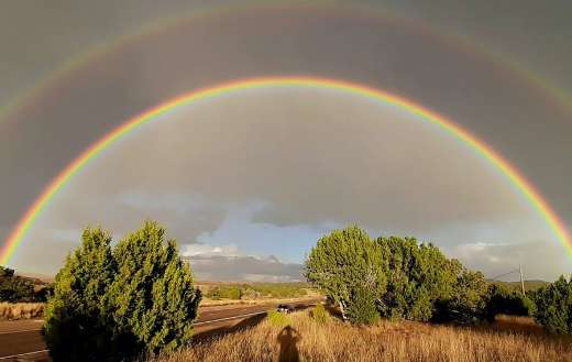 Rainbow capture Arizona