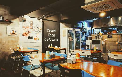 Interior design restaurant