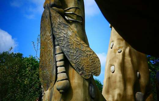 Architecture art dragonfly