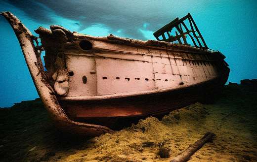 Undersea ship boat