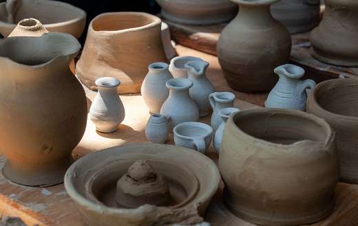 Clay craft pottery