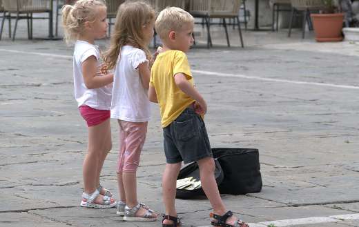 Children playing outdoor