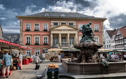 Market place Detmold