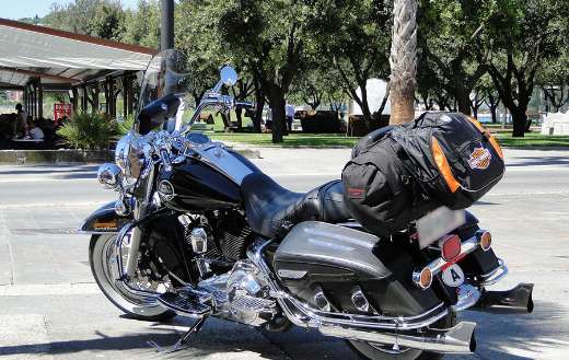 Motorbike ready to go