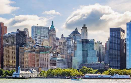 New York buildings Manhattan