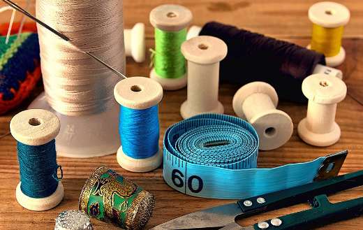 Threads coil tailor tape