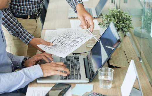 Website design development