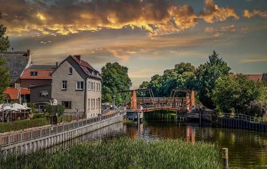 Zehdenick havel brandenburg bridge