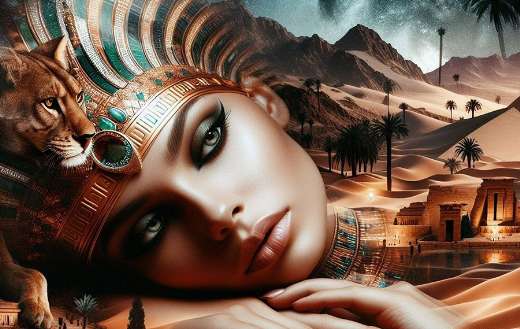 Ai generated queen woman