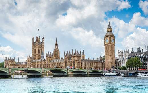 Bridge river high rise building