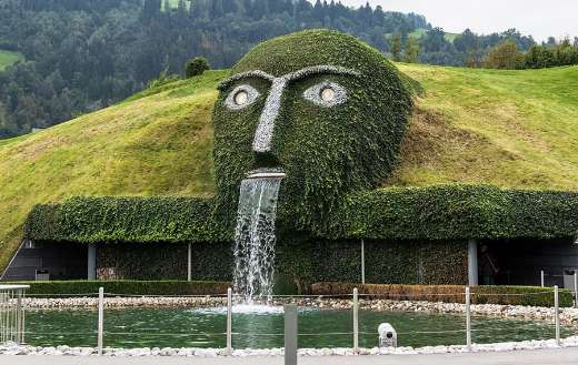 Fountain water feature art