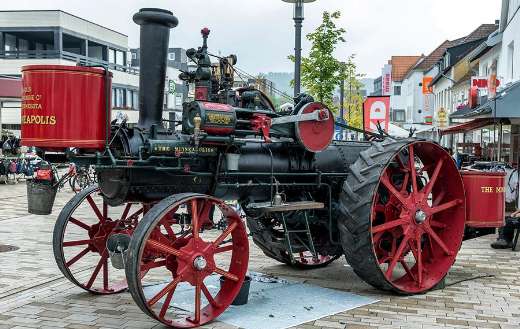 Historical steam engine