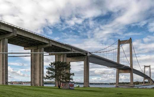 Middelfart suspension bridge