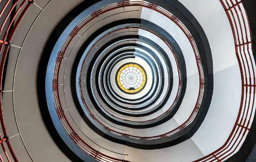 Spiral stairwell online