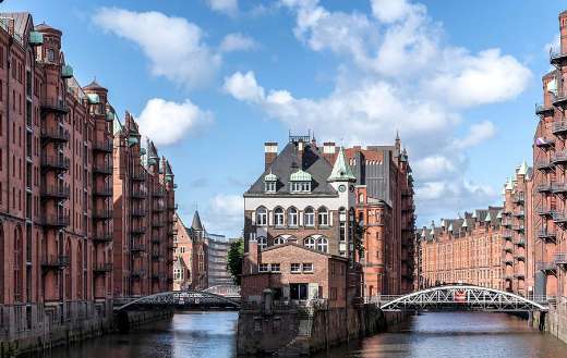 The world largest historical warehouse complex Hamburg