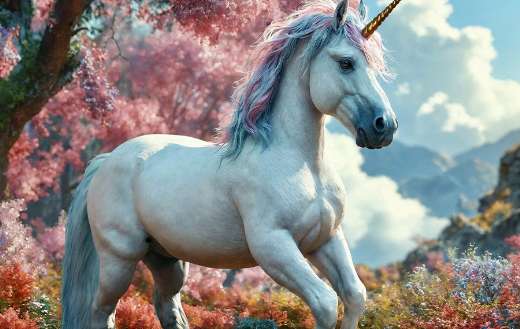 Unicorn creature puzzle