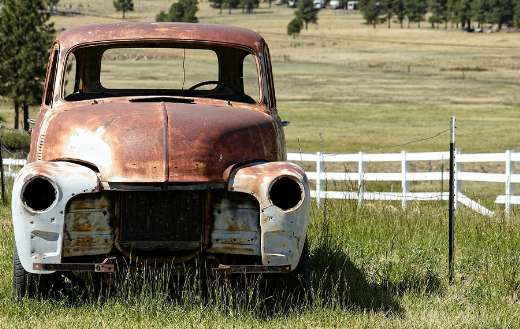 Vehicle that abandoned