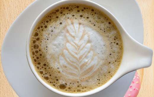 Coffee pot white cup