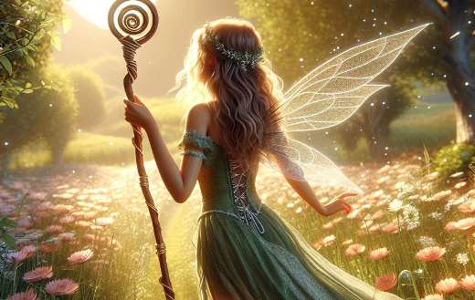 Fairy flowers fantasy